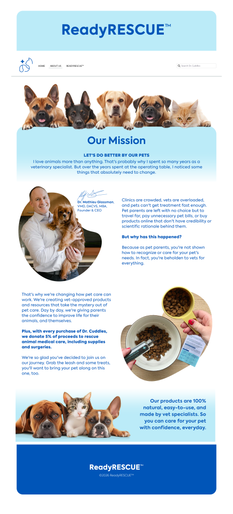 Dr. Cuddles · ReadyRESCUE
